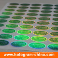 Kundenspezifischer Regenbogen-Farben-Anti-Fälschungs-Hologramm-Sicherheits-Aufkleber